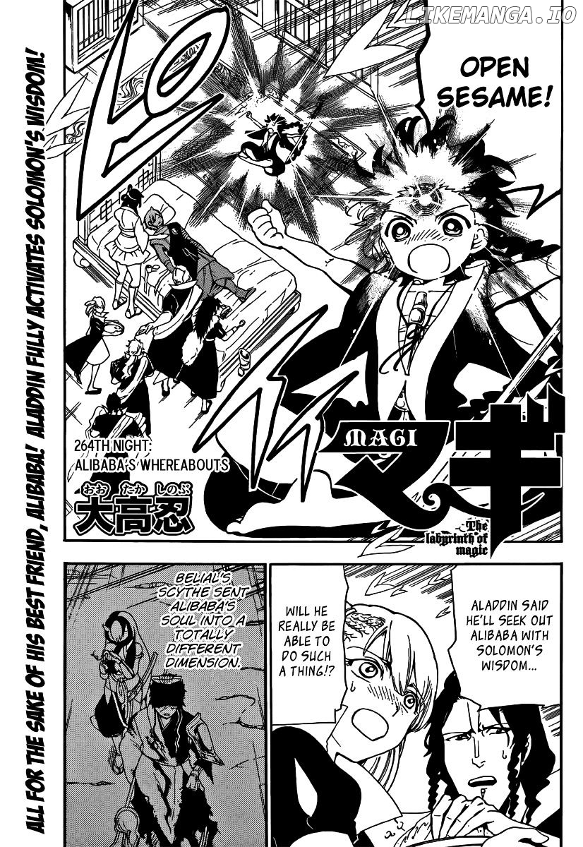 Magi - Labyrinth of Magic Chapter 264 - page 3