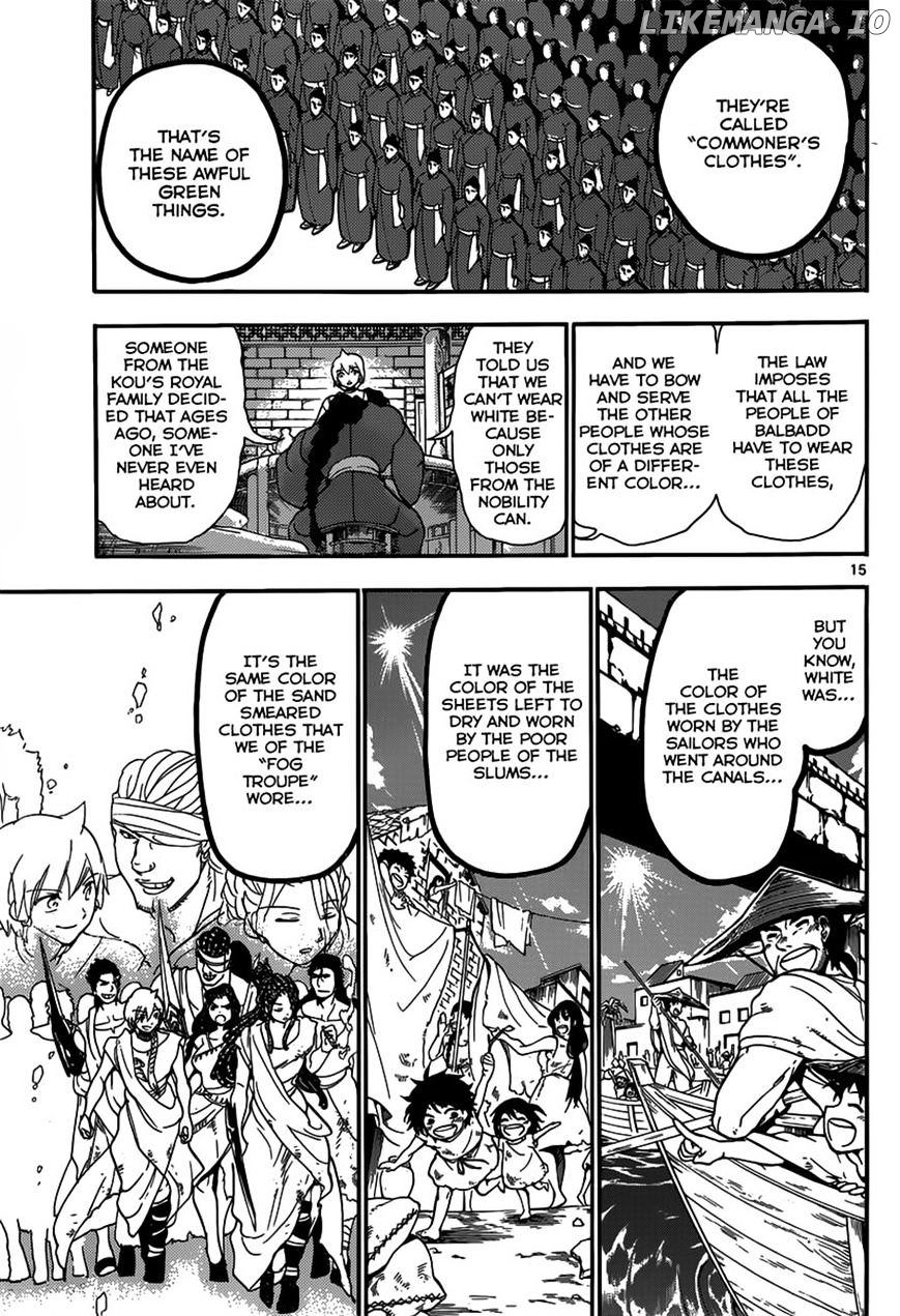 Magi - Labyrinth of Magic Chapter 206 - page 14