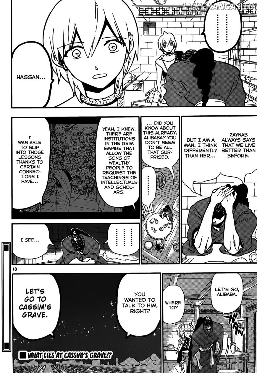 Magi - Labyrinth of Magic Chapter 206 - page 17