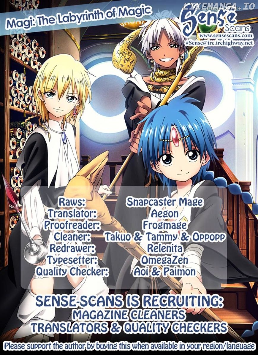 Magi - Labyrinth of Magic Chapter 206 - page 18