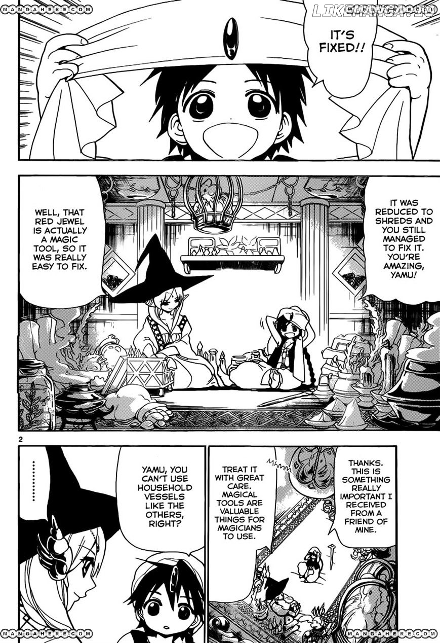 Magi - Labyrinth of Magic Chapter 117 - page 2