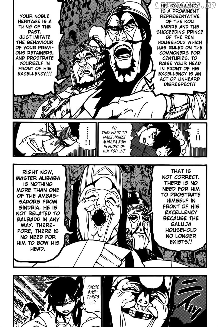 Magi - Labyrinth of Magic Chapter 208 - page 3