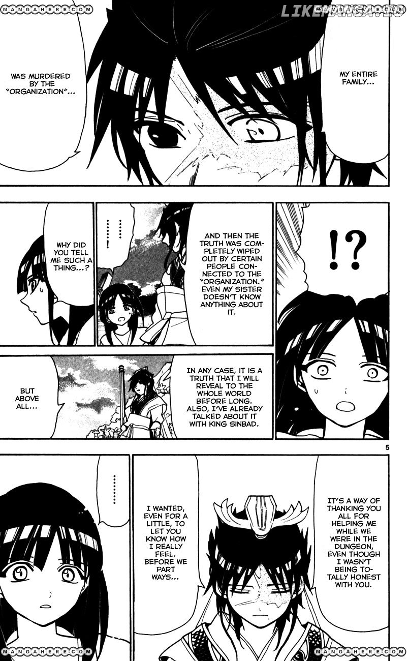 Magi - Labyrinth of Magic Chapter 119 - page 9
