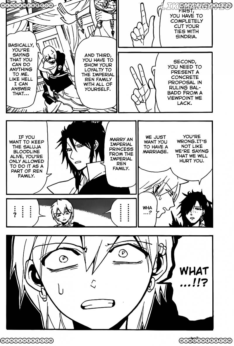 Magi - Labyrinth of Magic Chapter 210 - page 7