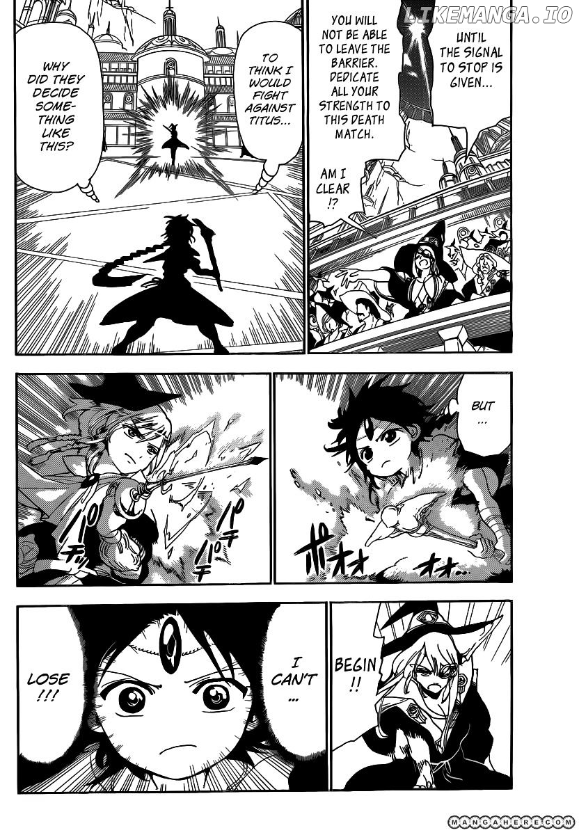 Magi - Labyrinth of Magic Chapter 150 - page 4
