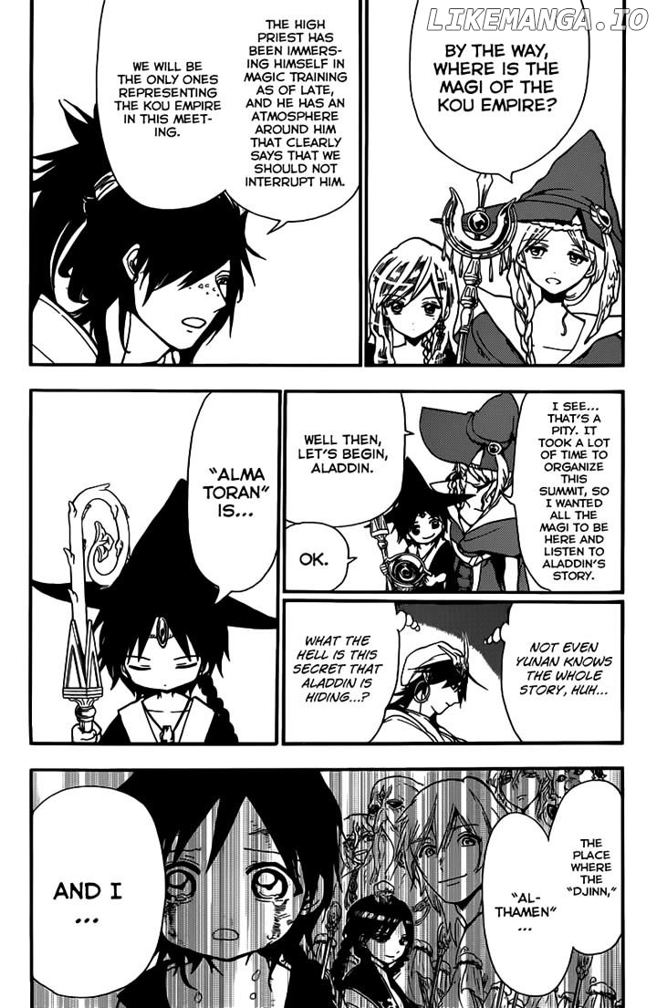 Magi - Labyrinth of Magic Chapter 214 - page 2