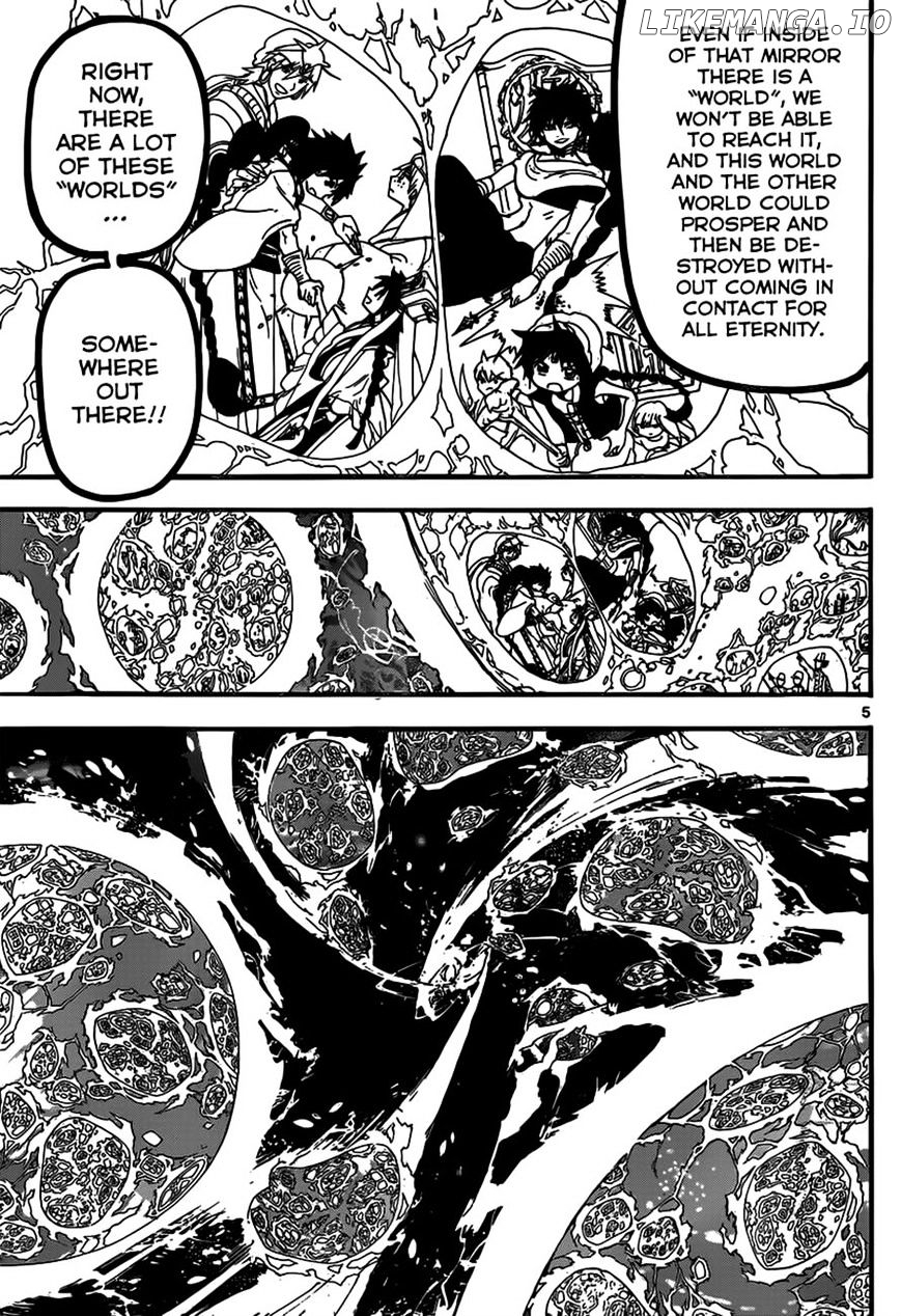 Magi - Labyrinth of Magic Chapter 214 - page 5