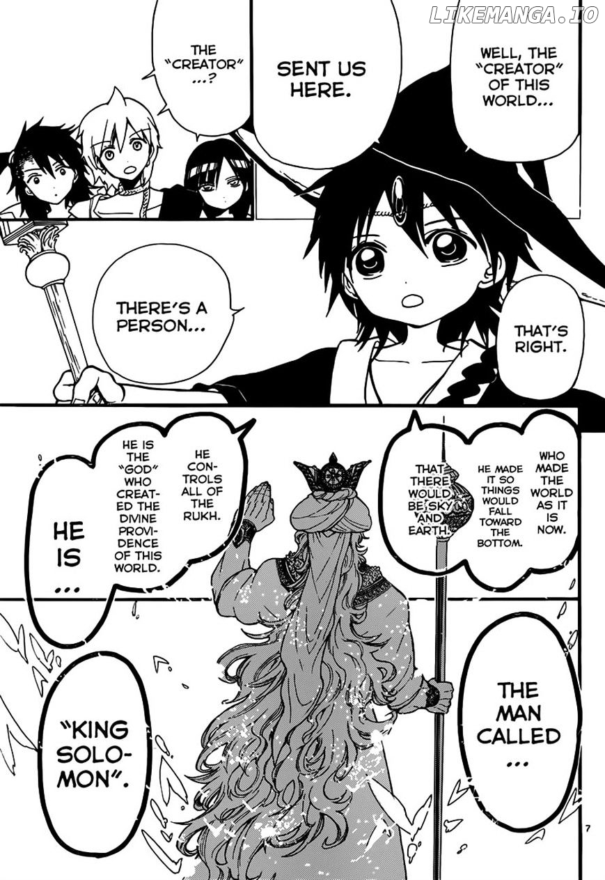 Magi - Labyrinth of Magic Chapter 214 - page 7