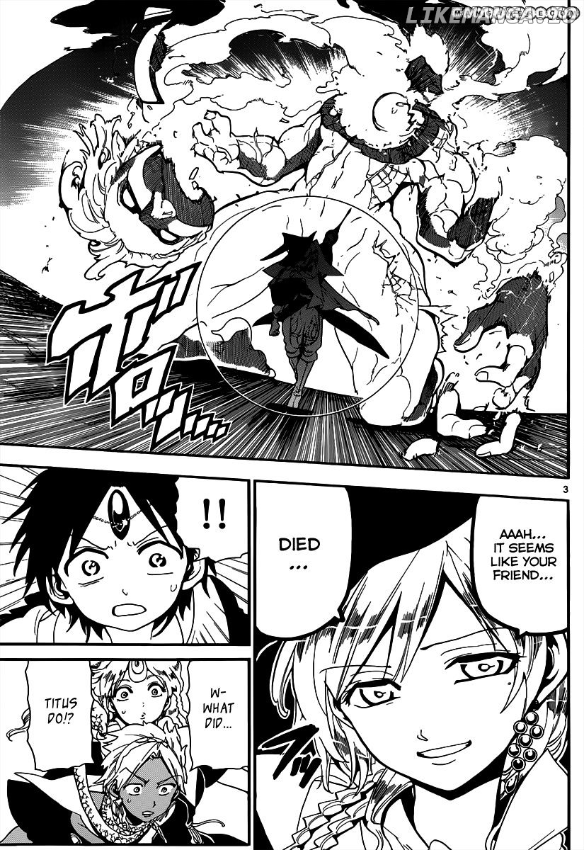 Magi - Labyrinth of Magic Chapter 151 - page 4