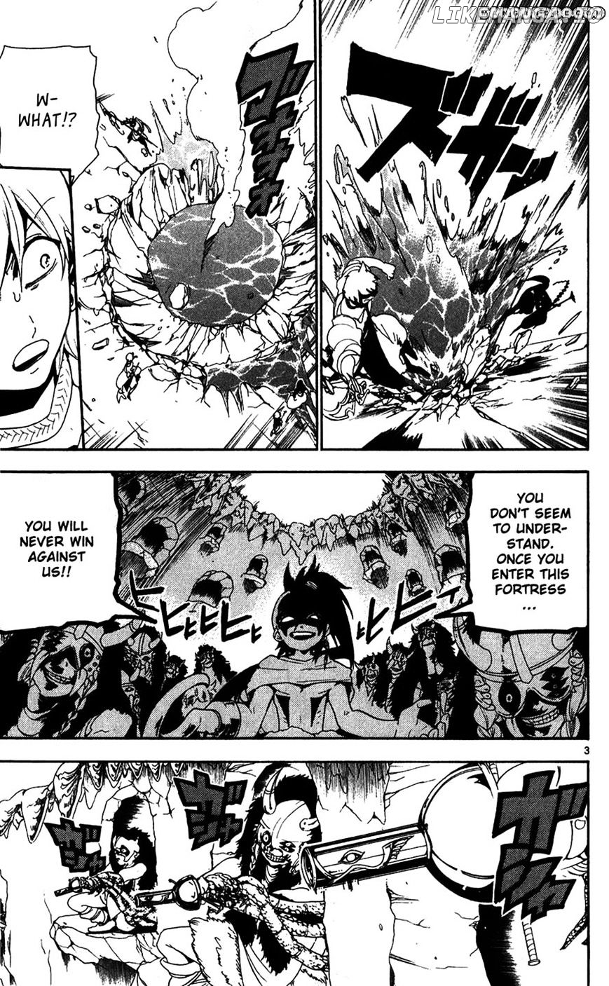 Magi - Labyrinth of Magic Chapter 126 - page 3