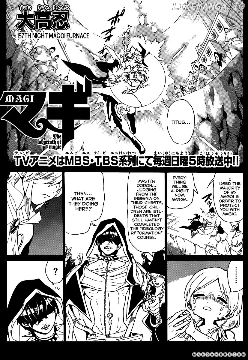 Magi - Labyrinth of Magic Chapter 157 - page 2