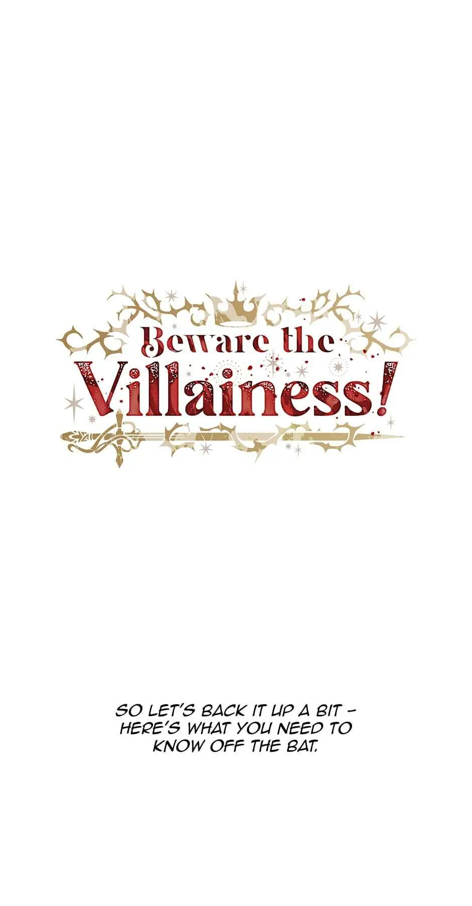 Beware of the Villainess! Chapter 1 - page 5