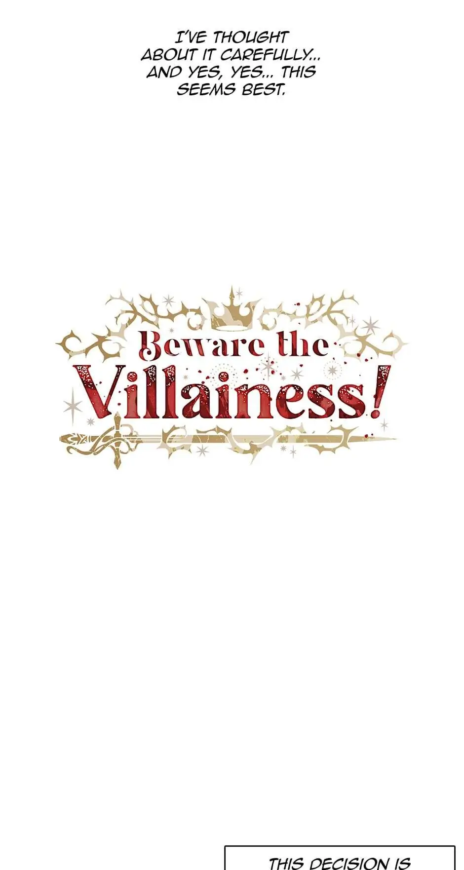 Beware of the Villainess! Chapter 6 - page 3