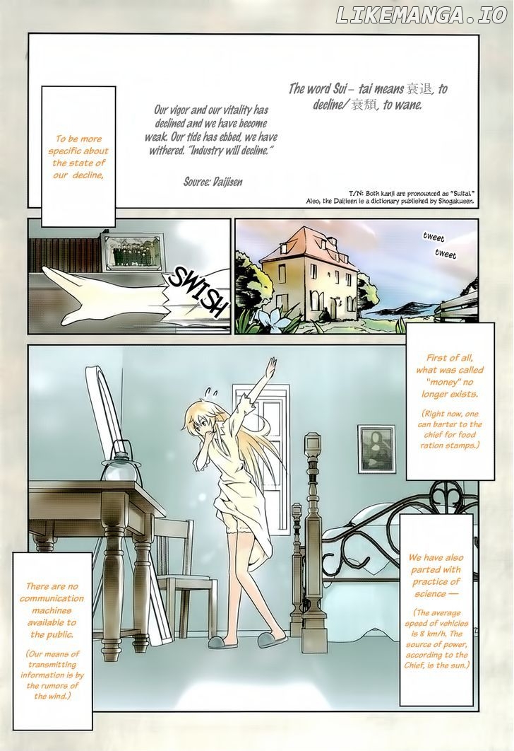 Jinrui wa Suitai Shimashita: Yousei, Shimasu ka? chapter 1 - page 9