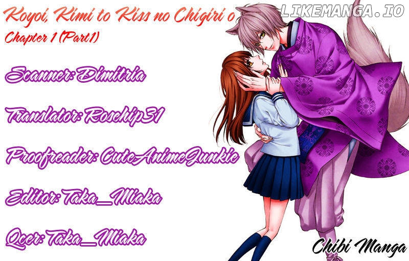 Koyoi, Kimi to Kiss no Chigiri o chapter 1.1 - page 40