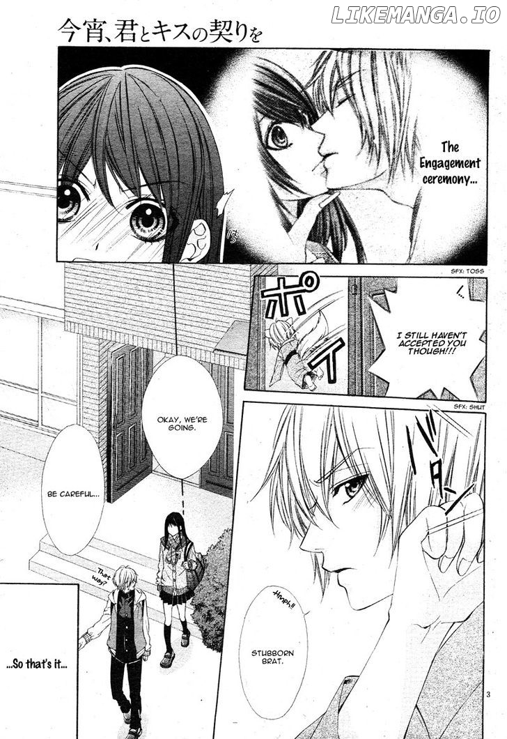 Koyoi, Kimi to Kiss no Chigiri o chapter 2 - page 8
