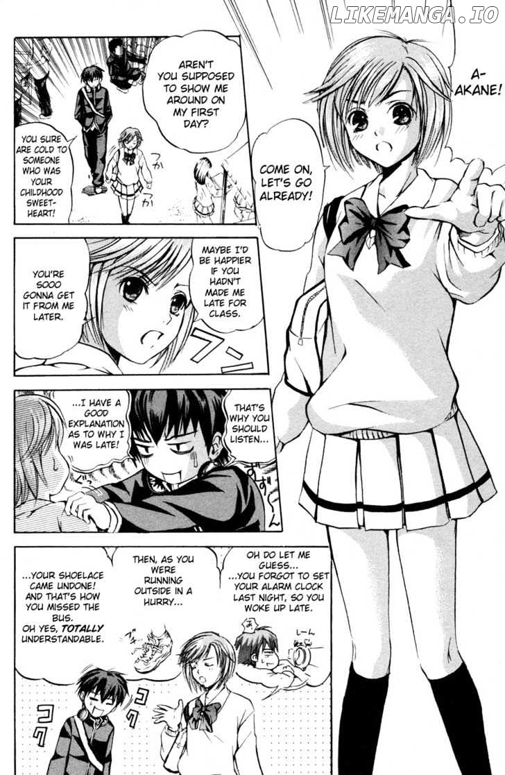 Kami to Sengoku Seitokai chapter 1 - page 8