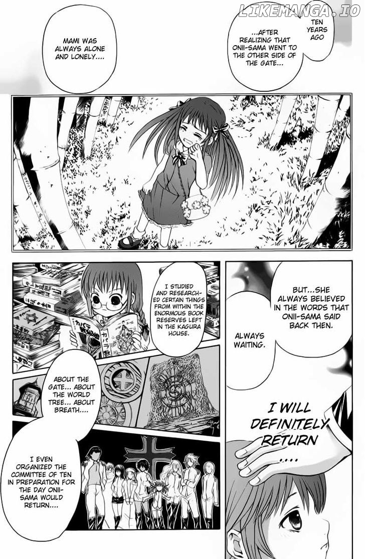 Kami to Sengoku Seitokai chapter 38 - page 8