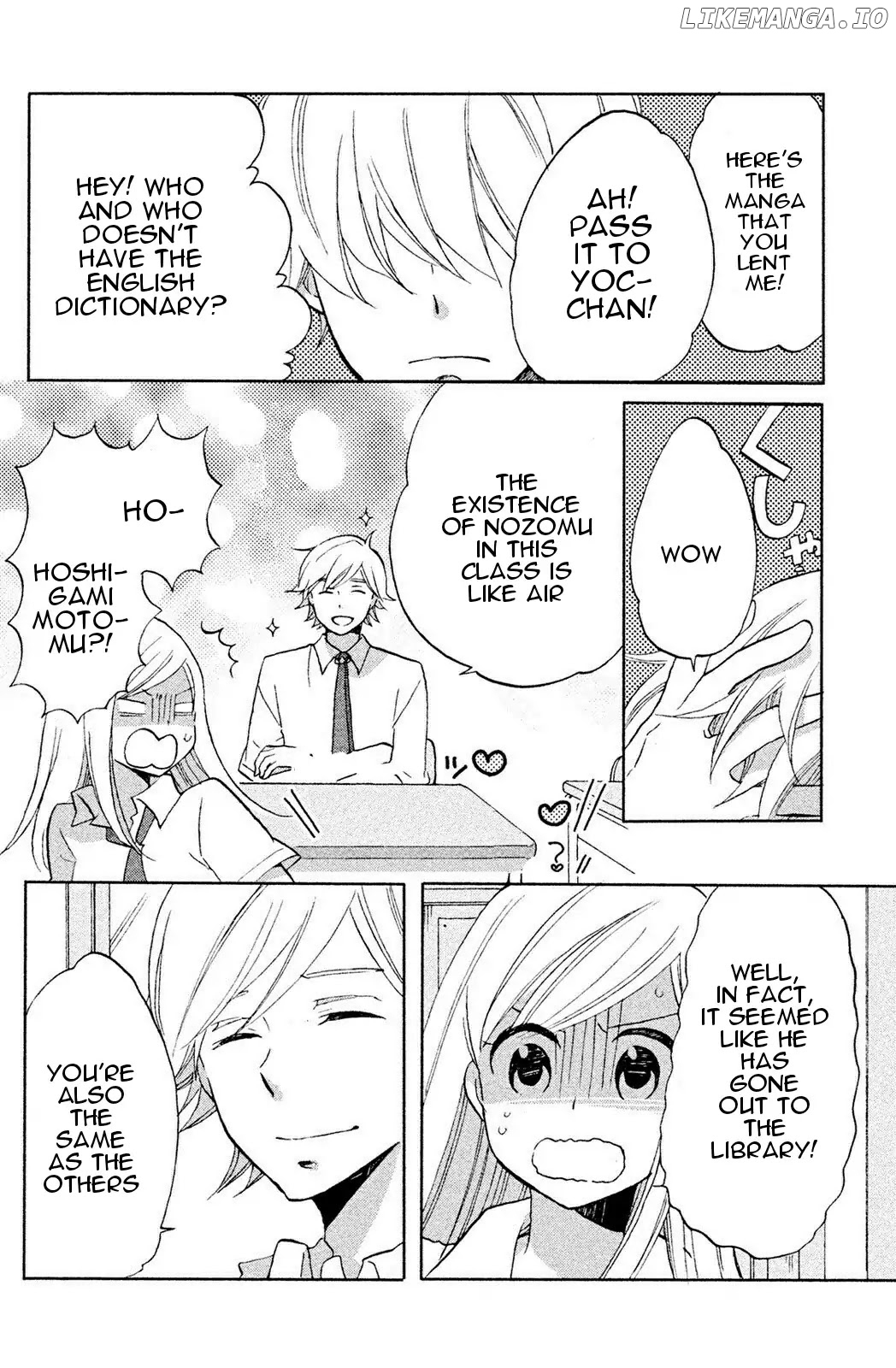 Hoshigami-kun wa Douka Shiteru chapter 4 - page 4