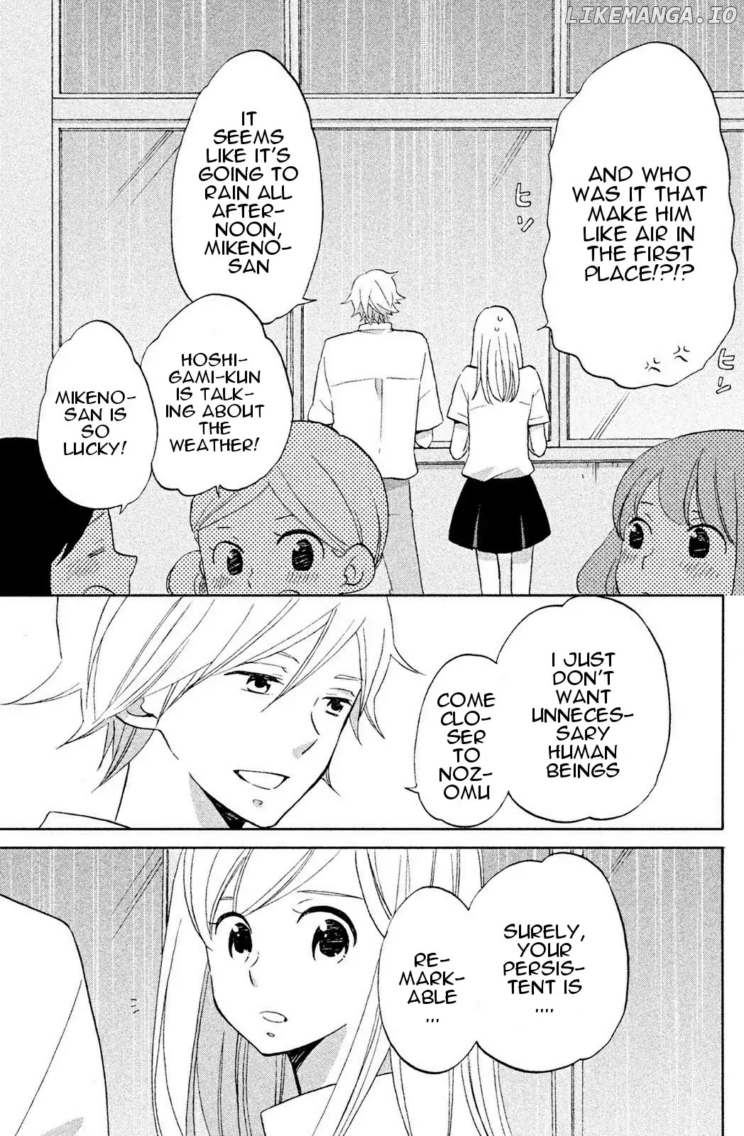 Hoshigami-kun wa Douka Shiteru chapter 4 - page 5