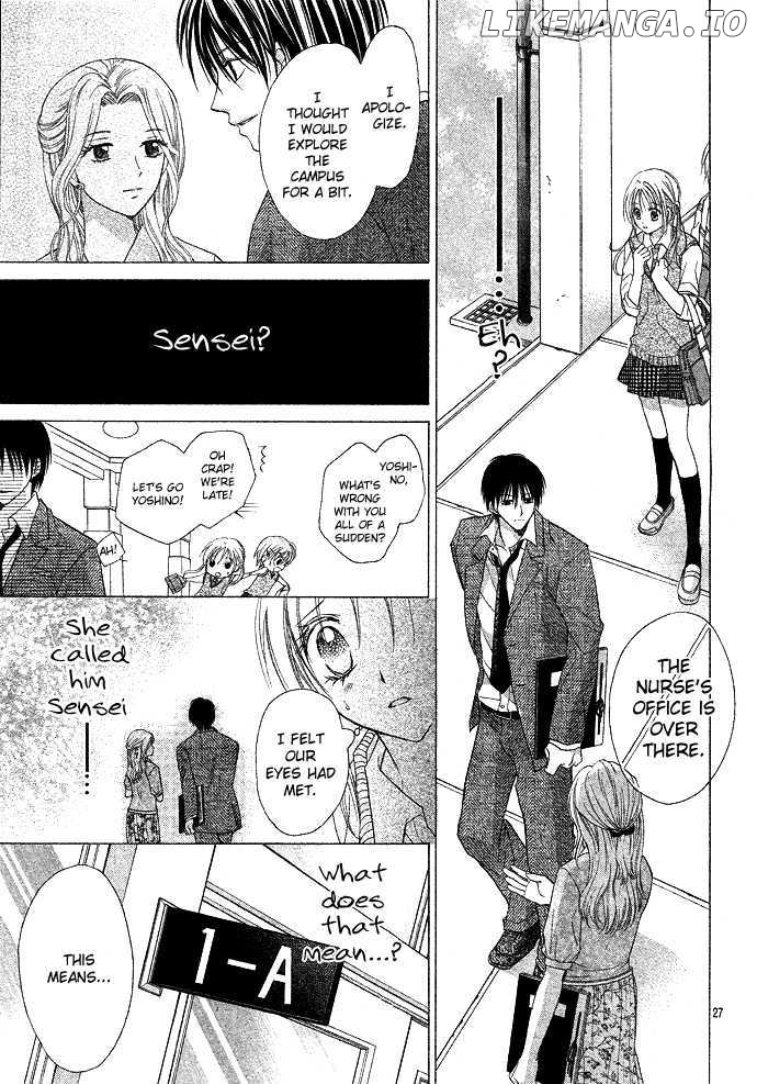 Sensei to Watashi (MINASE Ai) chapter 1 - page 28