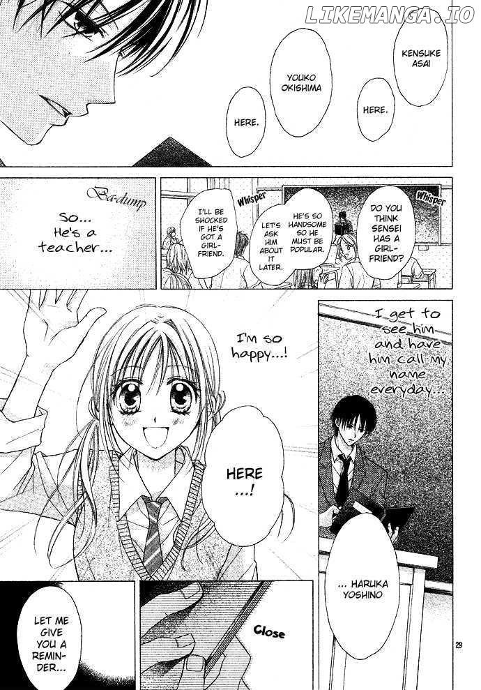 Sensei to Watashi (MINASE Ai) chapter 1 - page 30