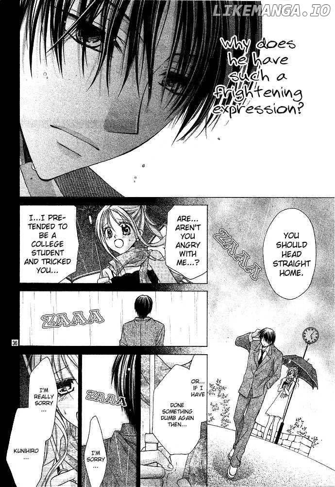 Sensei to Watashi (MINASE Ai) chapter 1 - page 37