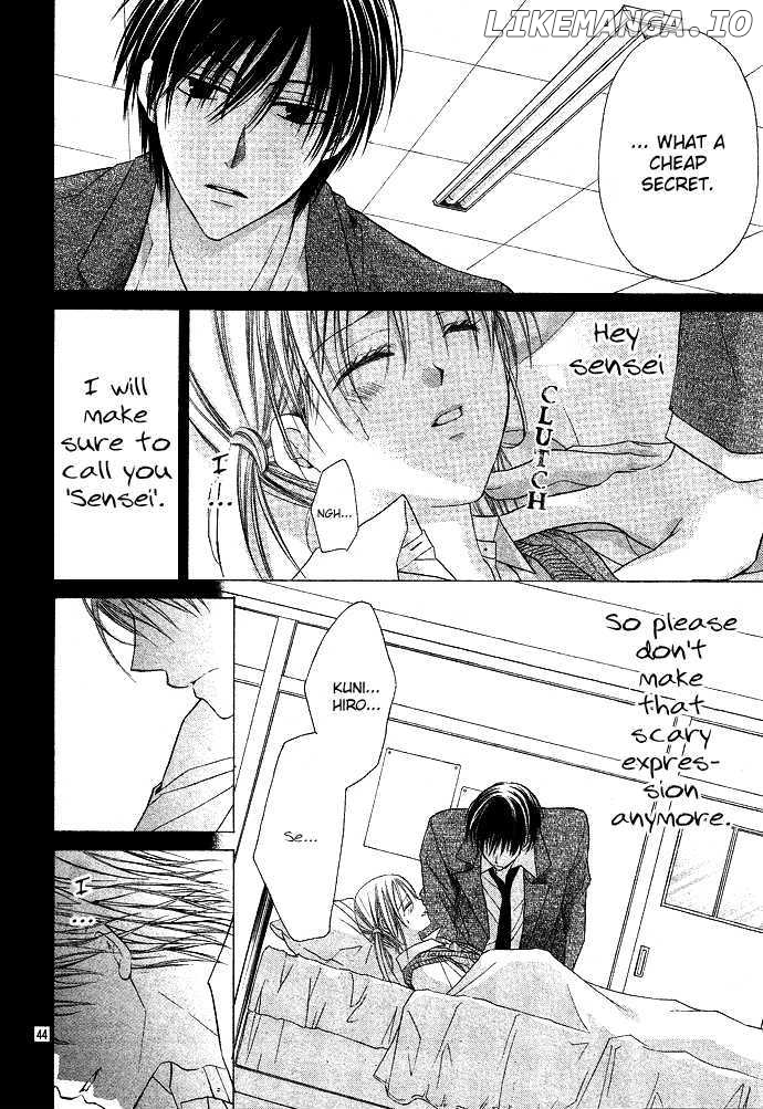 Sensei to Watashi (MINASE Ai) chapter 1 - page 45