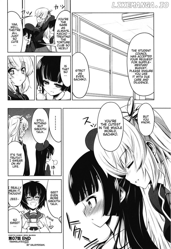 Chotto Kawaii Iron Maiden chapter 7 - page 12