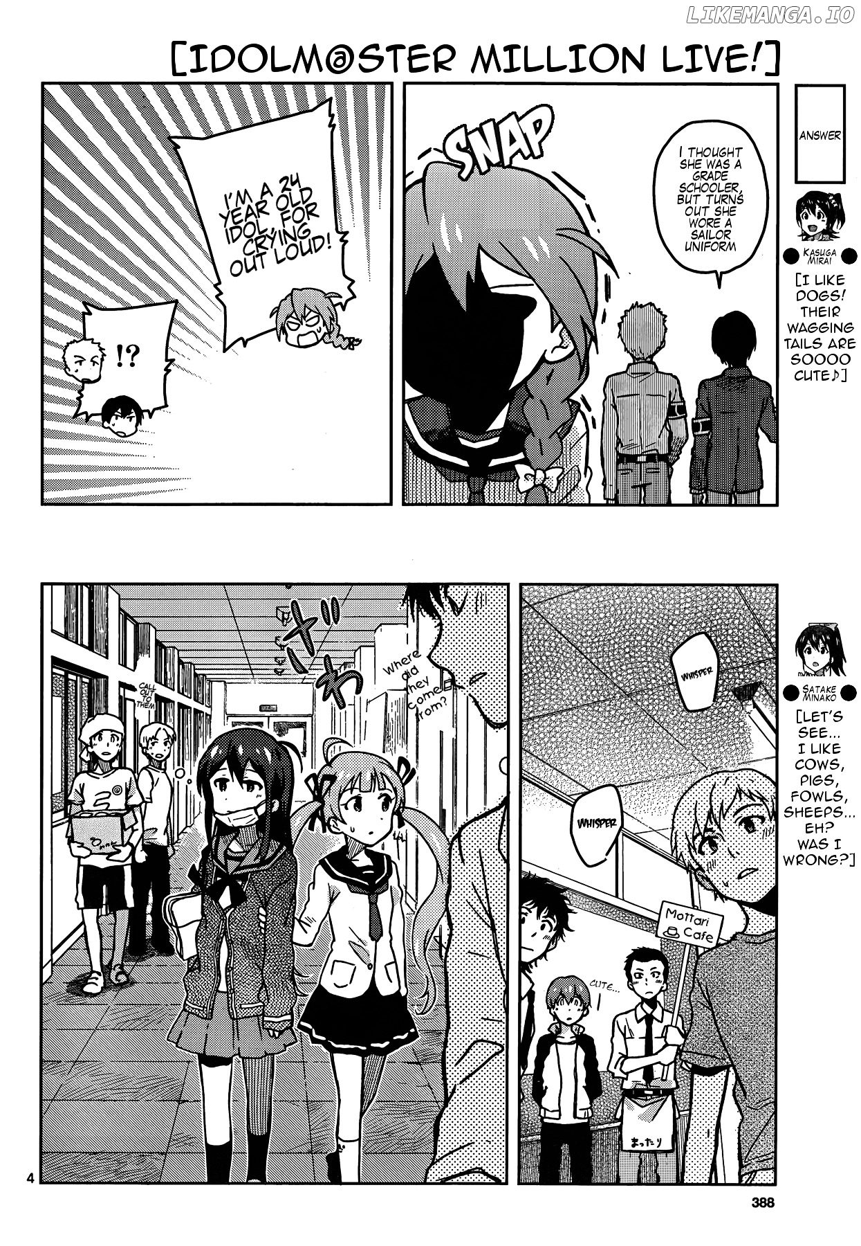 The Idolm@ster - Million Live! chapter 9 - page 4
