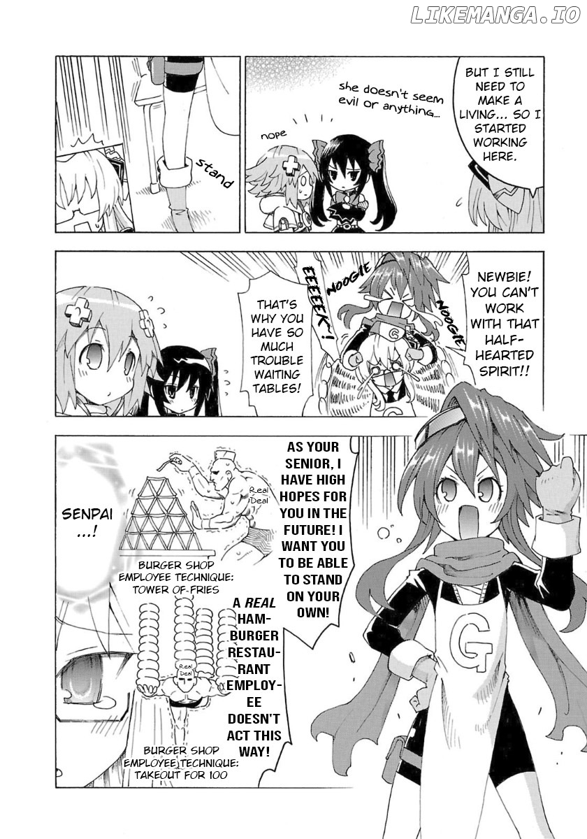 Choujigen Game Neptune - Megami Tsuushin chapter 31 - page 8