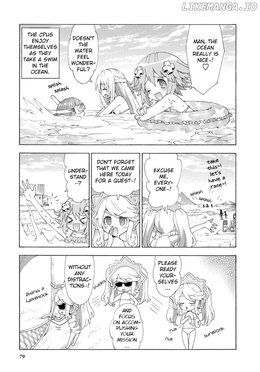 Choujigen Game Neptune - Megami Tsuushin chapter 32 - page 3