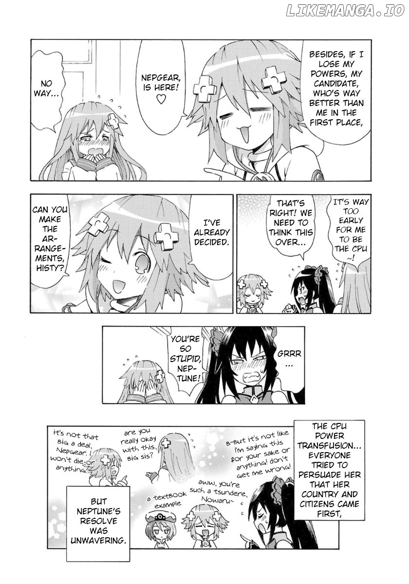 Choujigen Game Neptune - Megami Tsuushin chapter 36 - page 11