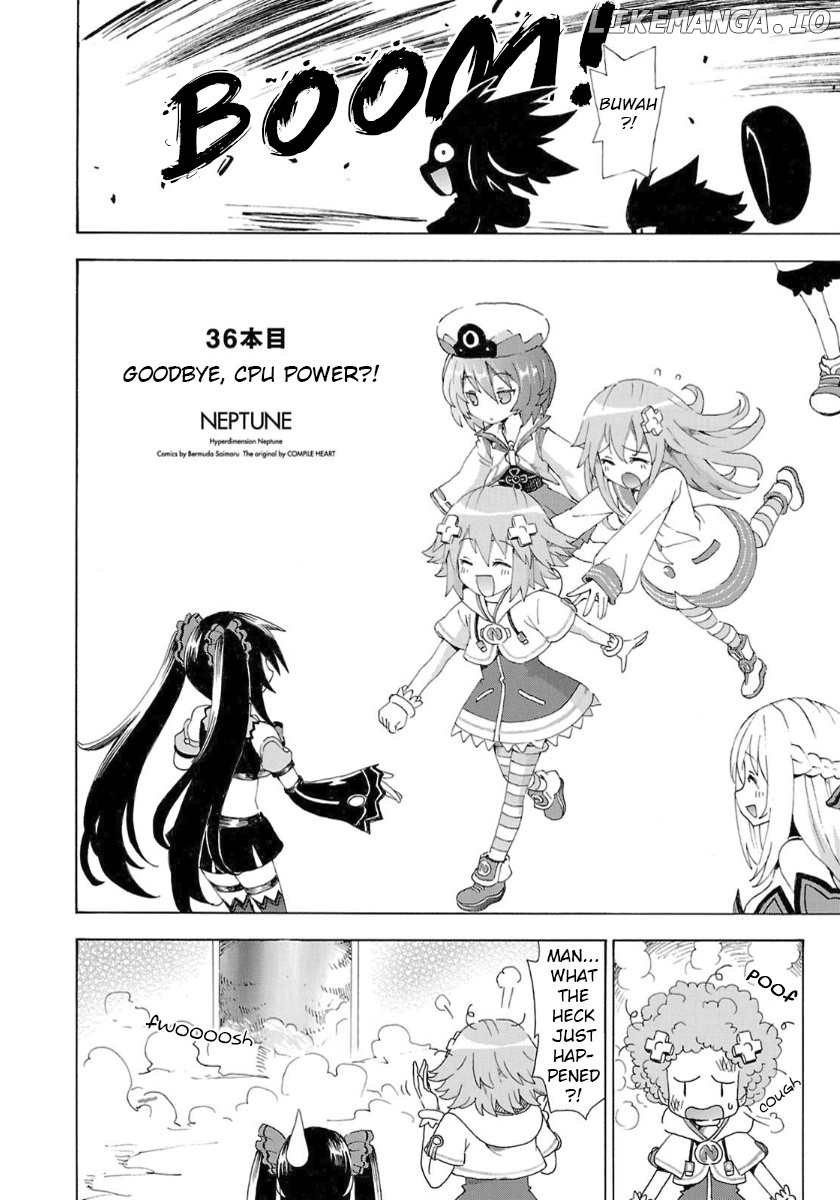 Choujigen Game Neptune - Megami Tsuushin chapter 36 - page 2