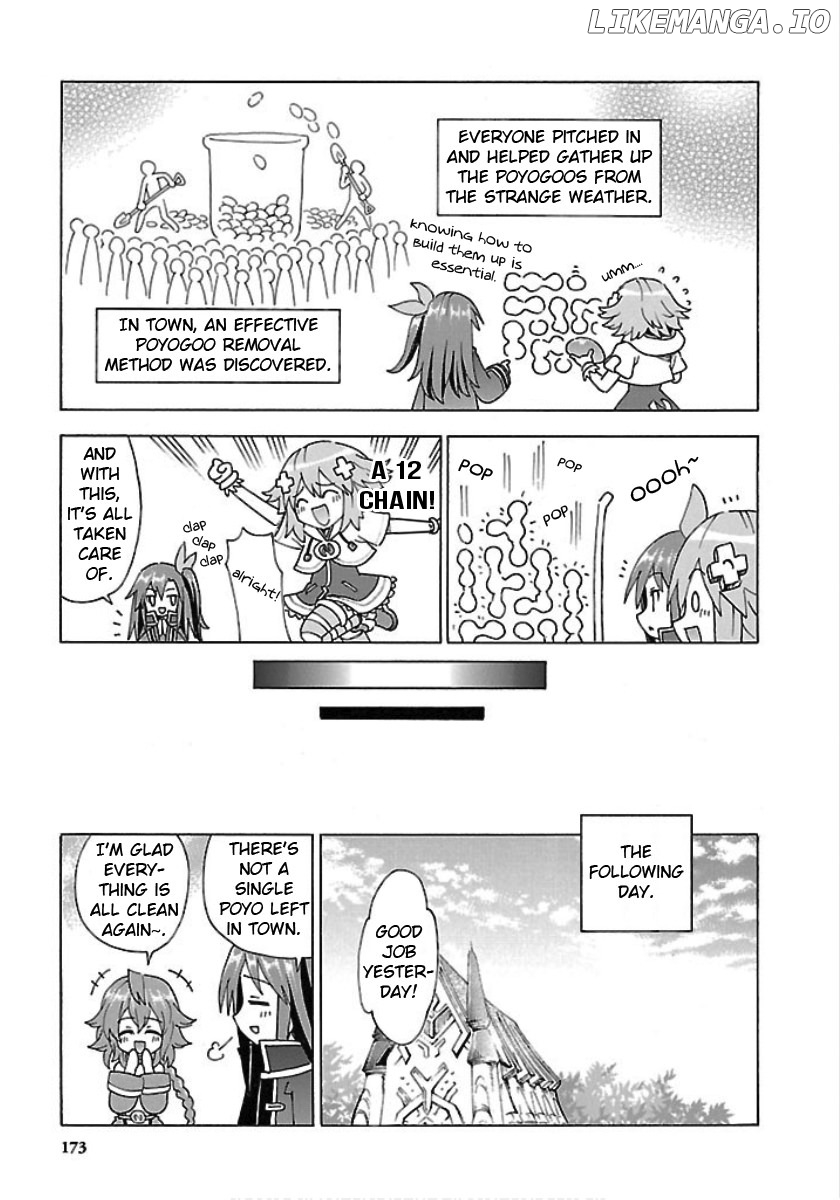 Choujigen Game Neptune - Megami Tsuushin chapter 27.5 - page 7