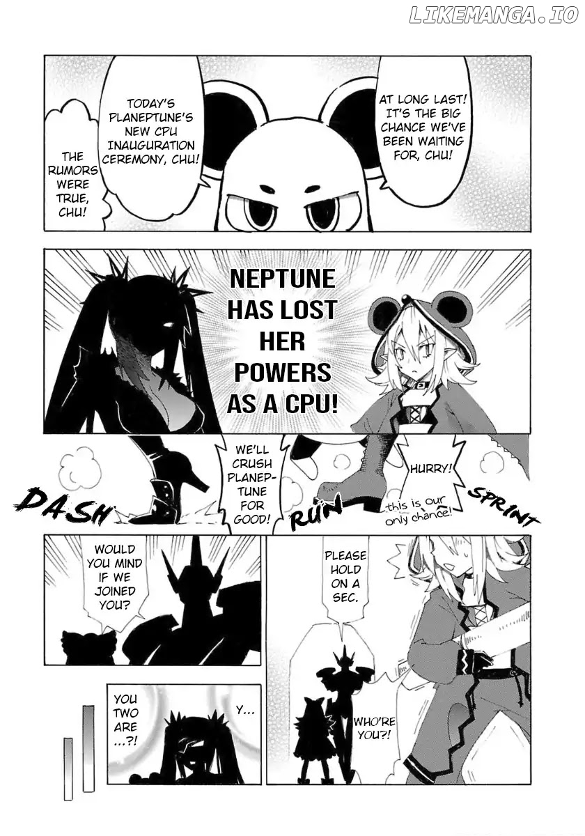 Choujigen Game Neptune - Megami Tsuushin chapter 37 - page 1