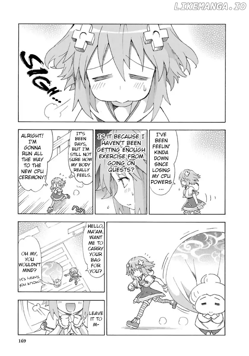 Choujigen Game Neptune - Megami Tsuushin chapter 37 - page 3