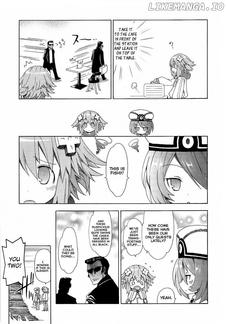 Choujigen Game Neptune - Megami Tsuushin chapter 5 - page 3