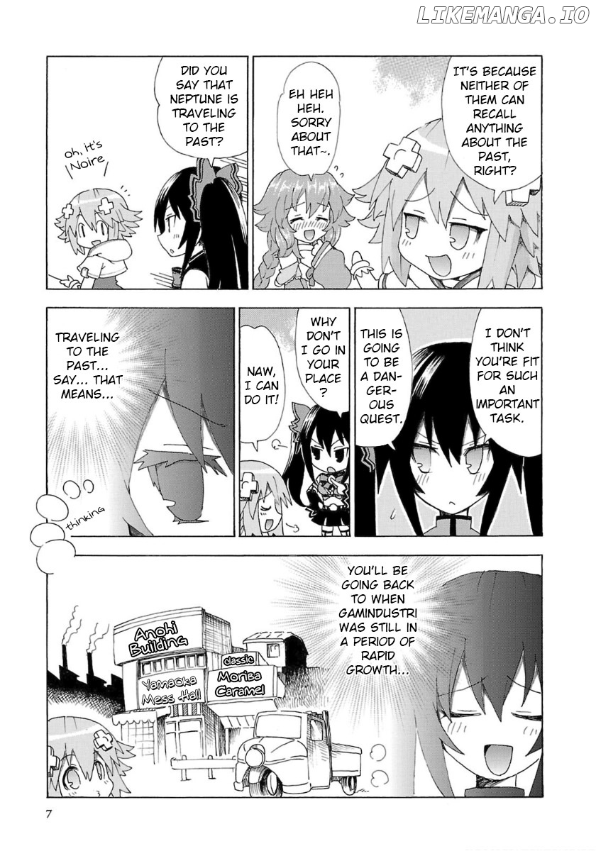Choujigen Game Neptune - Megami Tsuushin chapter 28 - page 9