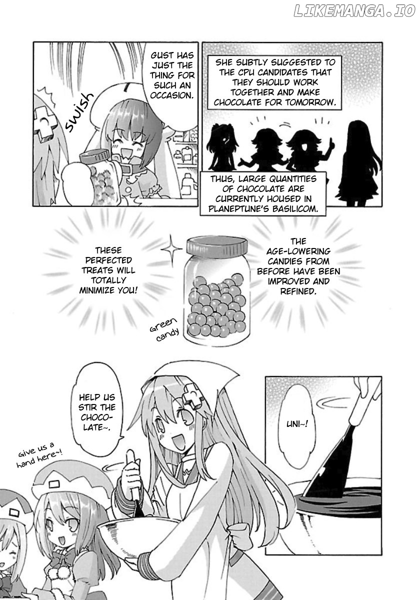 Choujigen Game Neptune - Megami Tsuushin chapter 27 - page 3
