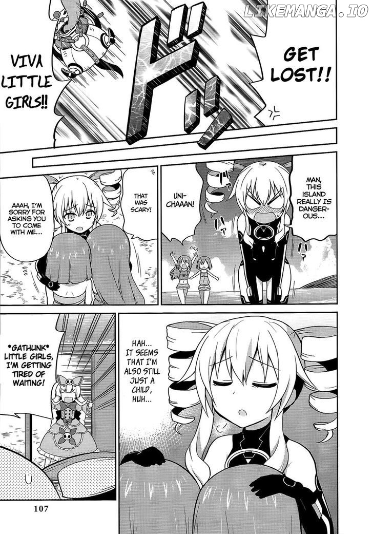 Choujigen Game Neptune - Megami Tsuushin chapter 10 - page 11