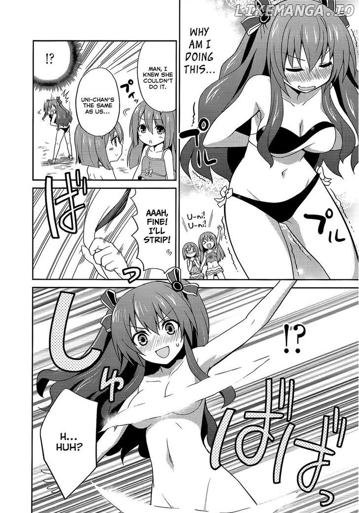 Choujigen Game Neptune - Megami Tsuushin chapter 10 - page 4