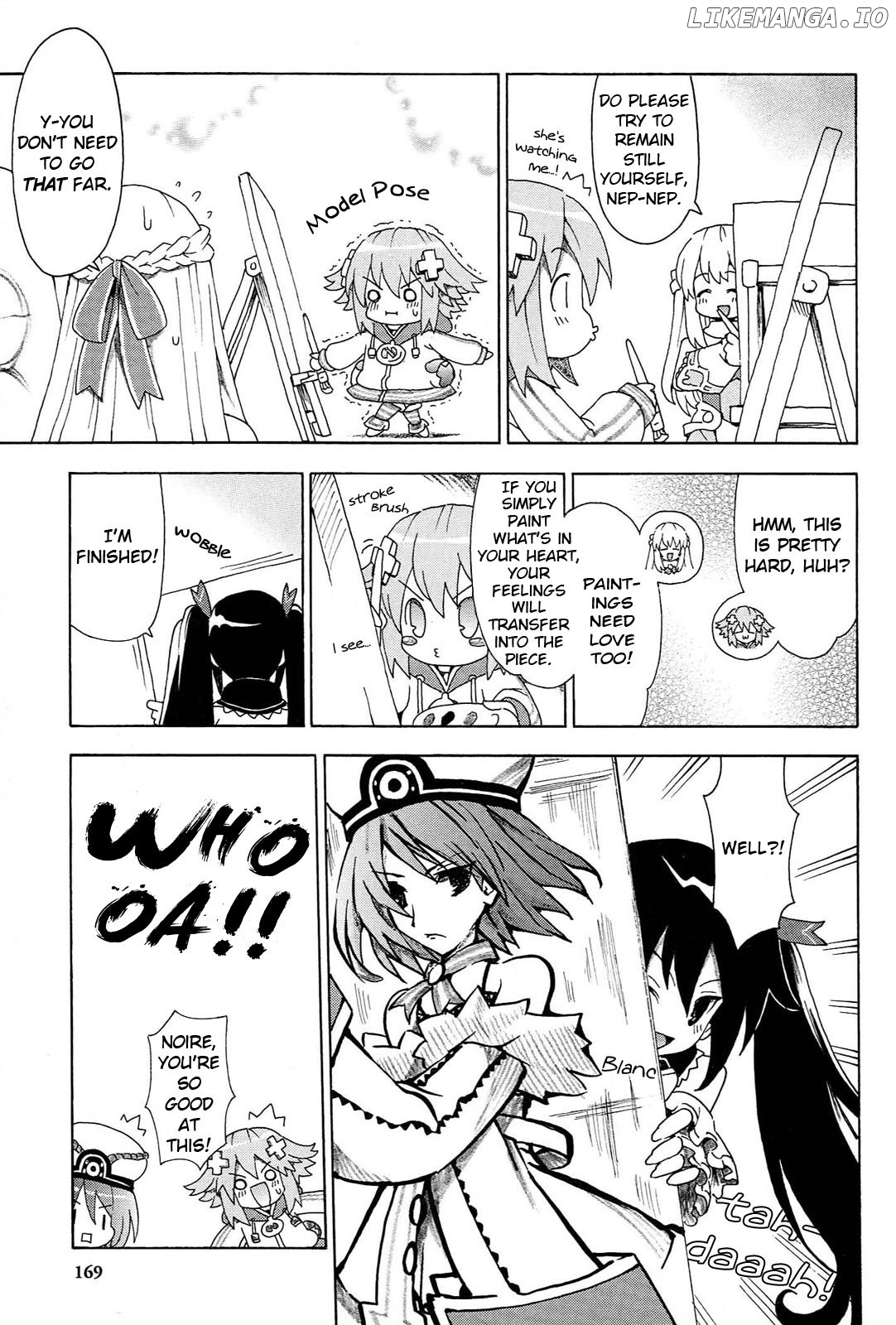 Choujigen Game Neptune - Megami Tsuushin chapter 18.5 - page 3