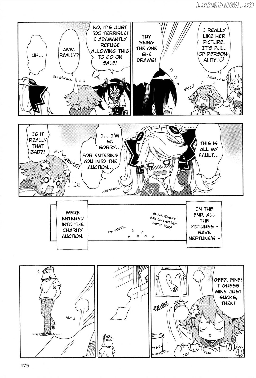 Choujigen Game Neptune - Megami Tsuushin chapter 18.5 - page 7