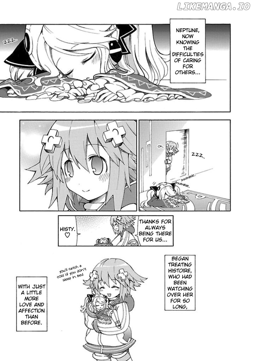 Choujigen Game Neptune - Megami Tsuushin chapter 19 - page 21
