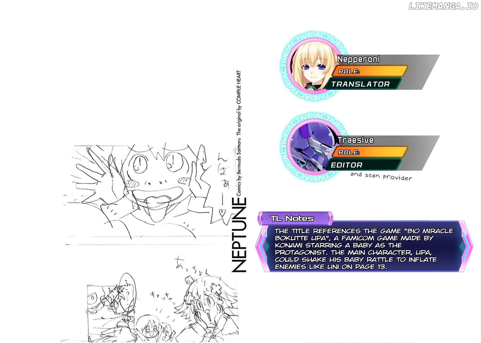 Choujigen Game Neptune - Megami Tsuushin chapter 19 - page 23