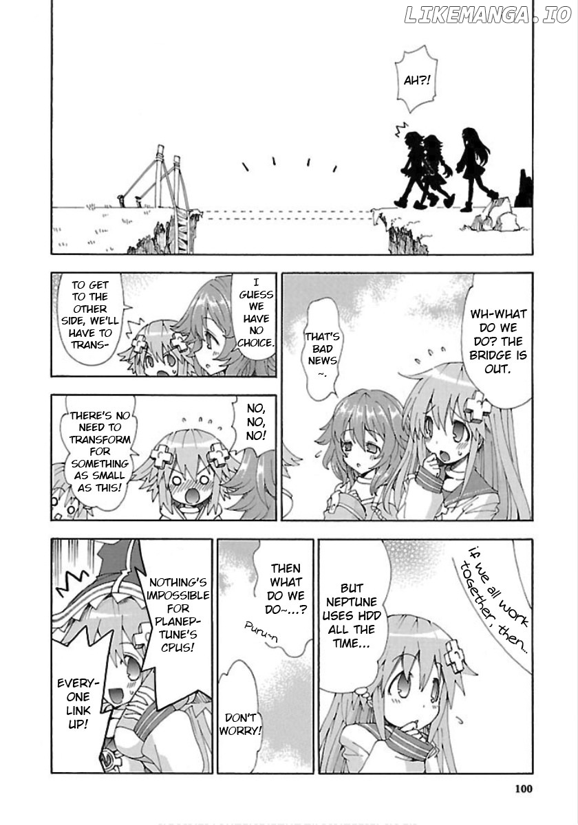 Choujigen Game Neptune - Megami Tsuushin chapter 24 - page 6