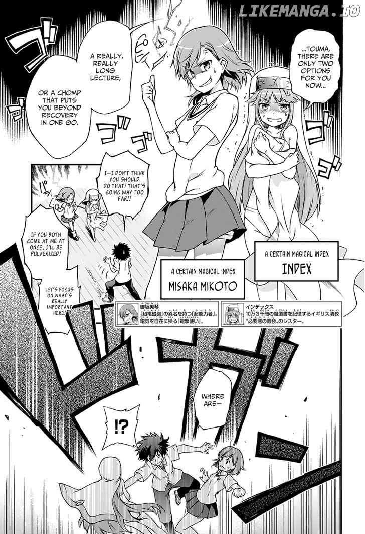 Toaru Majutsu no Heavy Zashiki Warashi ga Kantan na Satsujinhi no Konkatsu Jijou chapter 1 - page 6