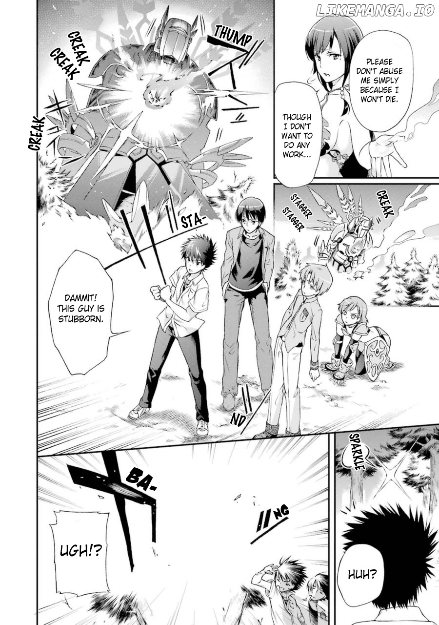 Toaru Majutsu no Heavy Zashiki Warashi ga Kantan na Satsujinhi no Konkatsu Jijou chapter 4.1 - page 10