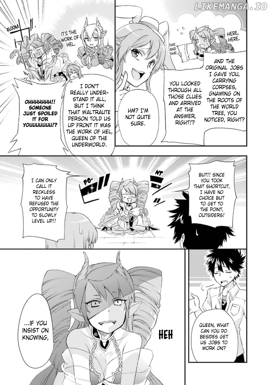 Toaru Majutsu no Heavy Zashiki Warashi ga Kantan na Satsujinhi no Konkatsu Jijou chapter 4.1 - page 17